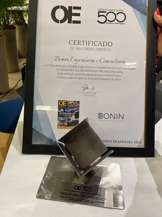 Mais de 20 anos de história: equipe e projetos da Bonin Engenharia